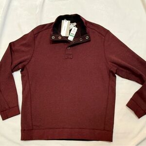 Men's Tommy Bahama Reversible Burgundy Sweatshirt - NWT*